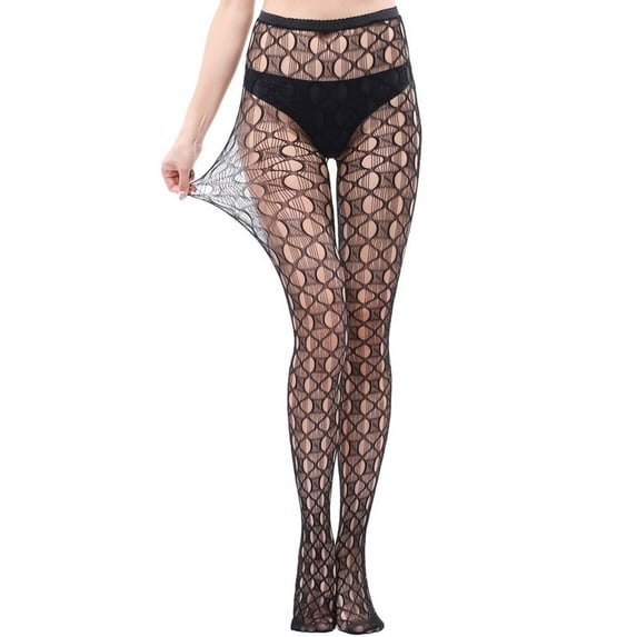 Duoif Pantyhose for Women Silk Long Stockings Socks Suspender Women's Tights, Tights for Women L