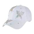 thumbnail image 1 of Duoif Rhinestone Baseball Caps for Women Men Sequins Casual Sports Cap Rhinestone Hat Sequin Hat, 1 of 7