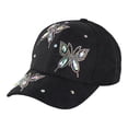 thumbnail image 1 of Duoif Rhinestone Baseball Caps for Women Men Sequins Casual Sports Cap Rhinestone Hat Sequin Hat, 1 of 7