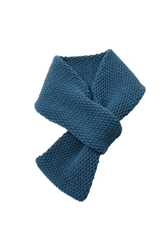 Scarf for Women Ladies Winter Scarf Classic Solid Color Warm Soft Thick Knit Wool Scarf Shawl Scarf