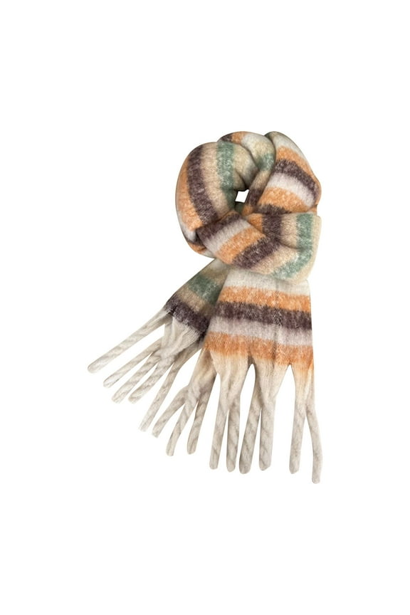 Scarf for Women Super Soft Outdoor Fashion Casual Versatile Atmosphere Warm Winter Scarf Shawl Scarf Beige