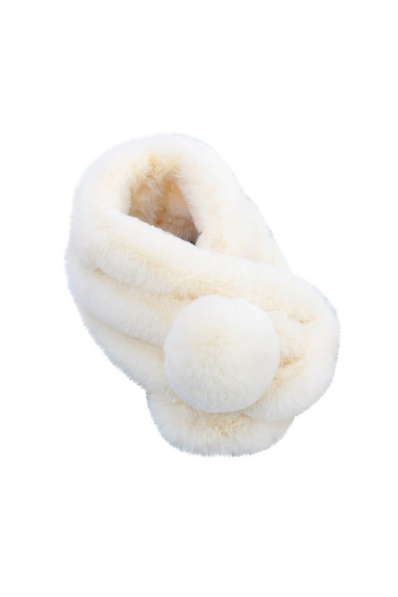 Scarf for Women Warm Scarf Faux Against Coldness Hiking Women Shawl Scarf Beige