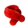 thumbnail image 1 of Duoif Scarf for Women Winter Fashion Faux Scarf Female Outdoor Warm Imitation Two Tube Plush Scarf Shawl Scarf Red, 1 of 3