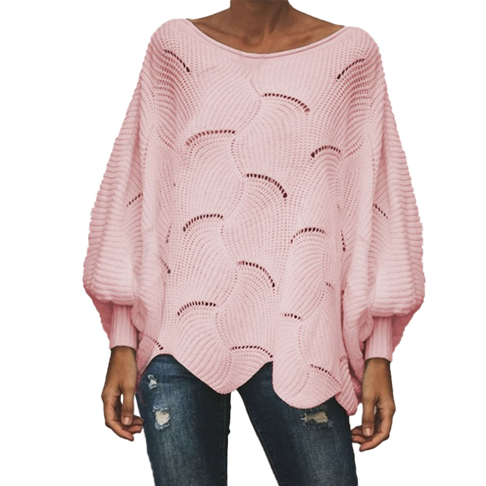 Duoif Sweaters for Women Trendy Women Knitted Sweater Autumn Winter ...