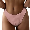 thumbnail image 1 of Duoif Swim Shorts Women, Bikini Bottom for Women Swimsuits High Waisted Bathing Suits High Cut Bathing Suit Bottoms Pink M, 1 of 5