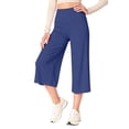 thumbnail image 1 of Duoif Women High Waist Yoga Pants Hollow Out Comfy Stretchy Leggings Compression Plus Size High Waisted Gym Workout Yoga Pants 2026 Womens Bottoms Blue XL, 1 of 9