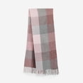 thumbnail image 1 of Duoif Women Scarf, Women's Big Coloured Checked Scarf Winter Warm Wrap Scarf Elegant and Classic Design Shawl Wrap for Women and Men Scarf Shawl Rose Gold, 1 of 9