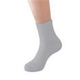 thumbnail image 1 of Duoif Women's Fuzzy Slipper Socks Warm Soft Winter Plush, Grey One Size, 1 of 6