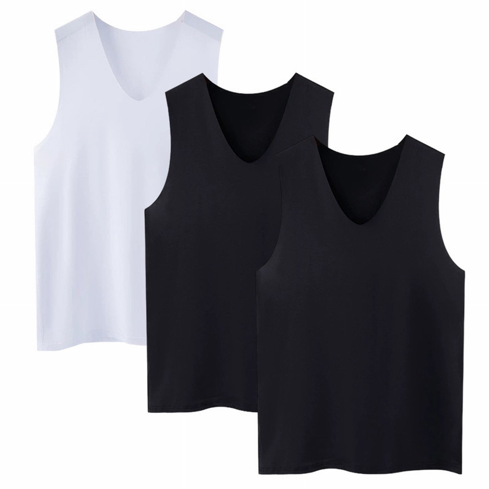Duoif Womens Tops, 3 Pack Tank Tops 2026 Sleeveless V Neck Summer ...