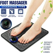 Duomishu Electric EMS Foot Massager 6 Modes Mat Pad Portable Foot Massage Muscle Blood Circulation Improve Pain Relief