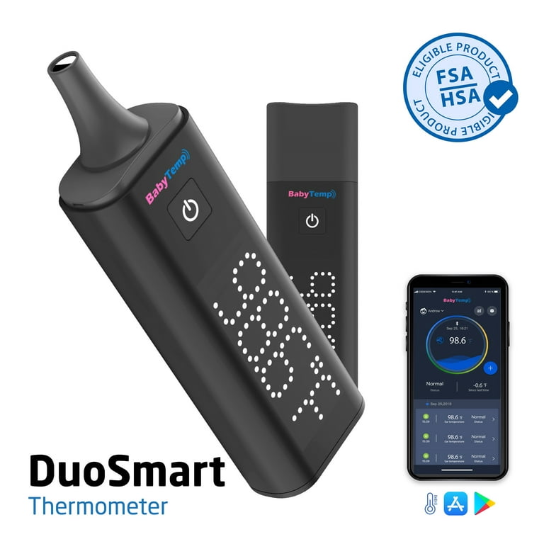 Duosmart Ear Forehead Thermometer for Baby Adult