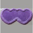 thumbnail image 1 of Duosong Heart Shape Hand Tufted 4-Inch Thick Shag Area Rug, 28-In X 55-In, Lavender Purple, 1 Count, 1 of 2