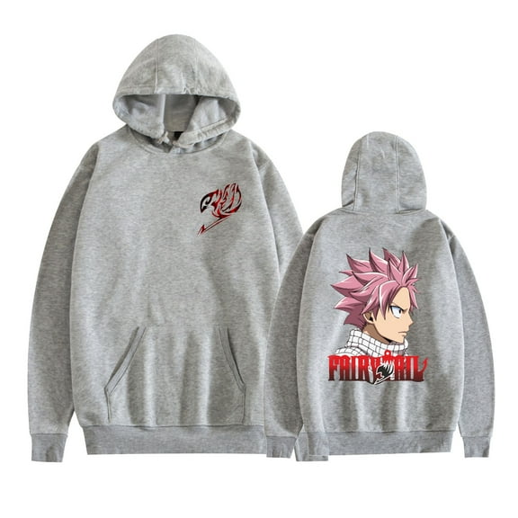 Duoxingbao  2025 Hot Selling Japanese Anime Fairy Tail European Size Loose Fit Hooded Sweatshirt for Men and Women