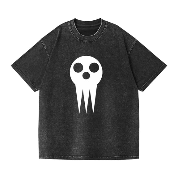 Duoxingbao American-style anime Soul Eater short-sleeved cotton T-shirt new style anime-inspired design washed.