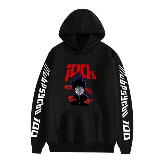 Duoxingbao  Anime Cross-border Hot Sale Mob Psycho 100 Hoodies Long Sleeve Sweatshirts for Men and Women