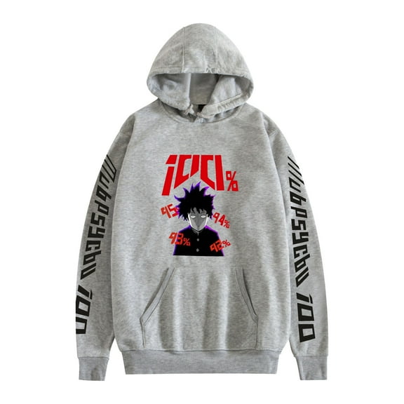 Duoxingbao Anime Cross-border Hot Sale Mob Psycho 100 Hoodies Long Sleeve Sweatshirts for Men and Women