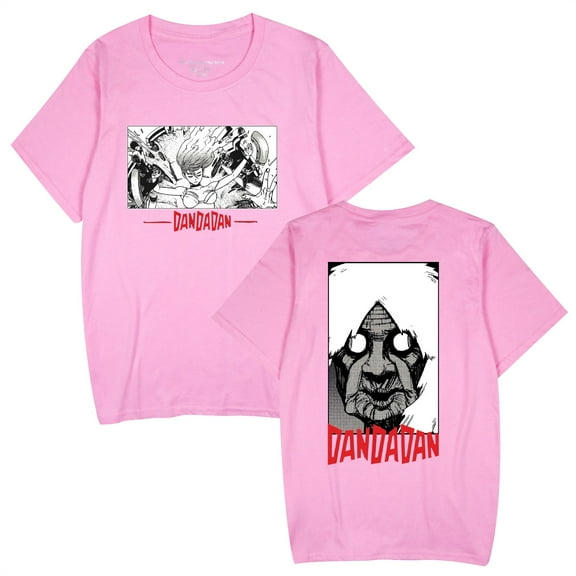 Duoxingbao  Anime DANDADAN T-shirt Pure cotton breathable short sleeve summer men and women unisex comfortable breathable
