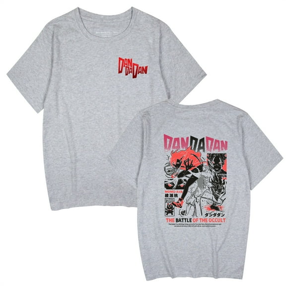 Duoxingbao Anime DANDADAN T-shirt Pure cotton breathable short-sleeved summer unisex style fan gift