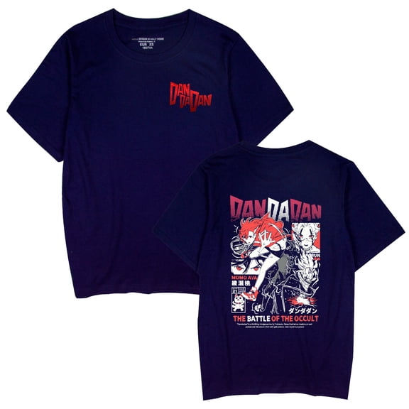 Duoxingbao  Anime DANDADAN T-shirt Pure cotton breathable short-sleeved summer unisex style fan gift