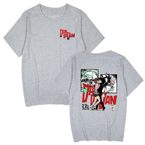 Duoxingbao Anime DANDADAN T-shirt Pure cotton breathable short-sleeved summer unisex style fan gift