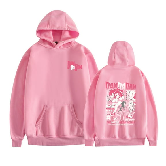 Duoxingbao  Anime DANDADAN hooded sweatshirt men and women new ins trend loose spring and autumn warm fashion printed sweatshirt
