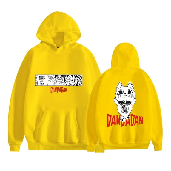 Duoxingbao Anime DANDADAN hoodie long-sleeved sweatshirt street fashion men and women couples outfit