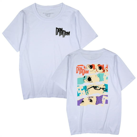 Duoxingbao  Anime DANDADAN pure cotton breathable T-shirt summer unisex 3D printed short sleeves