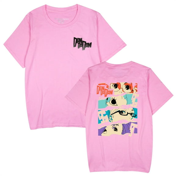 Duoxingbao  Anime DANDADAN pure cotton breathable T-shirt summer unisex 3D printed short sleeves