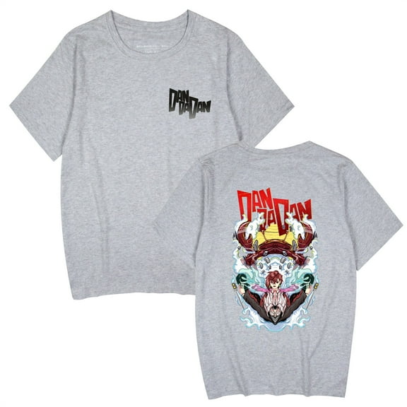 Duoxingbao  Anime DANDADAN pure cotton breathable T-shirt summer unisex 3D printed short sleeves