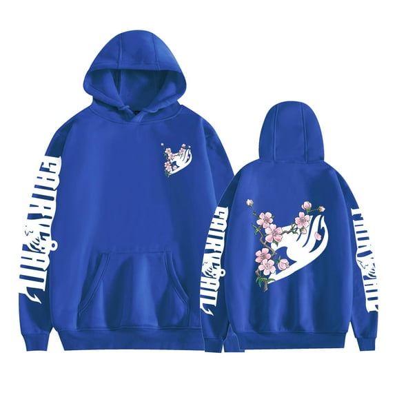 Duoxingbao  Anime Hot Sale New Fairy Tail Hoodie Long Sleeve Sweater Unisex Couple Outfit