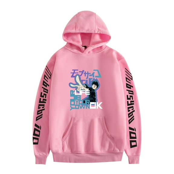 Duoxingbao Anime Hot Sale New Mob Psycho 100 Hoodies Long Sleeve Sweatshirts for Couples