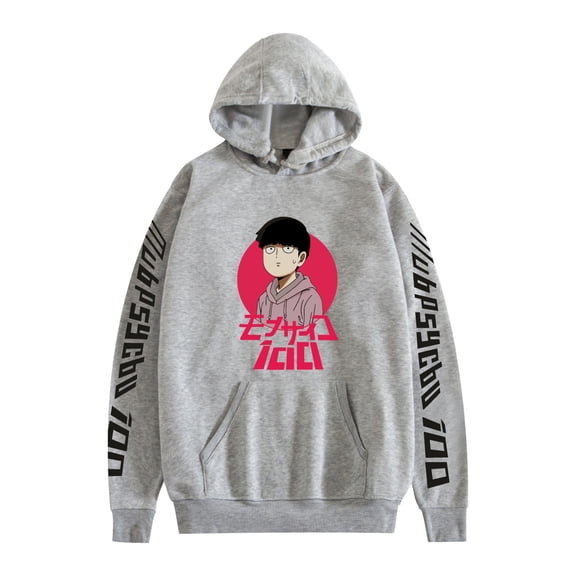 Duoxingbao  Anime Hot Sale New Mob Psycho 100 Hoodies Long Sleeve Sweatshirts for Couples