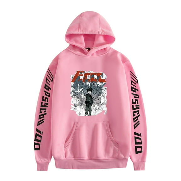 Duoxingbao  Anime Hot Sale New Mob Psycho 100 Hoodies Long Sleeve Sweatshirts for Couples