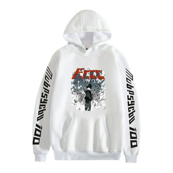 Duoxingbao  Anime Hot Sale New Mob Psycho 100 Hoodies Long Sleeve Sweatshirts for Couples