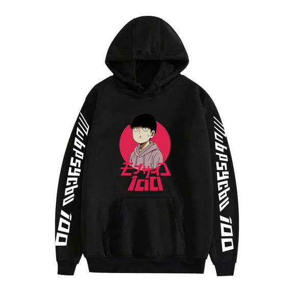 Duoxingbao Anime Hot Sale New Mob Psycho 100 Hoodies Long Sleeve Sweatshirts for Couples
