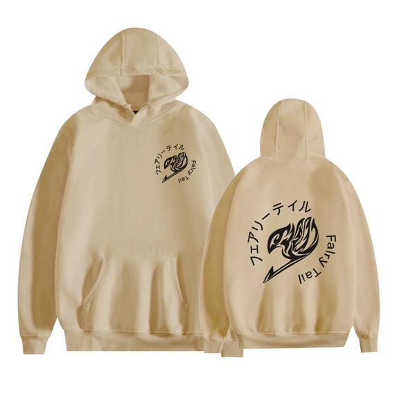 Duoxingbao  Bestselling long-sleeved sweatshirt Fairy Tail Natsu unisex couple hoodie
