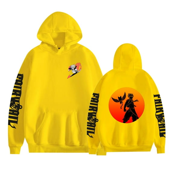 Duoxingbao Bestselling long-sleeved sweatshirt Fairy Tail Natsu unisex couple hoodie