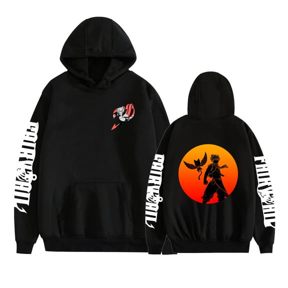 Duoxingbao  Bestselling long-sleeved sweatshirt Fairy Tail Natsu unisex couple hoodie