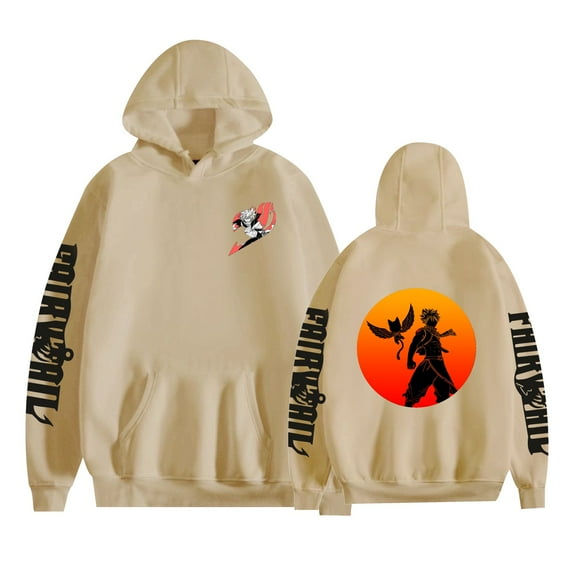 Duoxingbao Bestselling long-sleeved sweatshirt Fairy Tail Natsu unisex couple hoodie