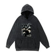 thumbnail image 1 of Duoxingbao  Blue Exorcist Okumura Rin washed vintage sweatshirt pure cotton breathable autumn unisex style, 1 of 6