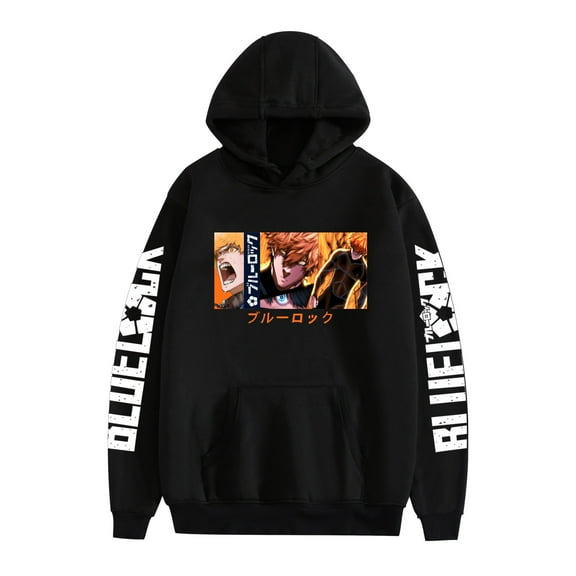 Duoxingbao  Blue Prison BLUE LOCK Japanese anime ainime cross-border sweatshirt winter unisex