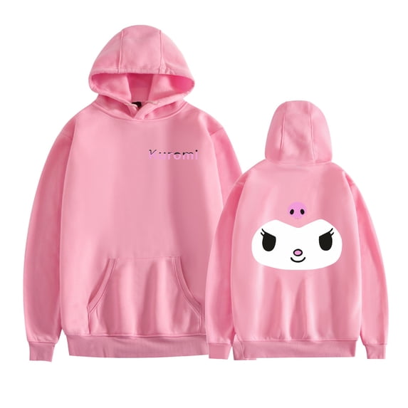 Duoxingbao Coulomi printed fashion loose hooded sweatshirt for men and women new ins trend loose spring and autumn warm fashion sweatshirt