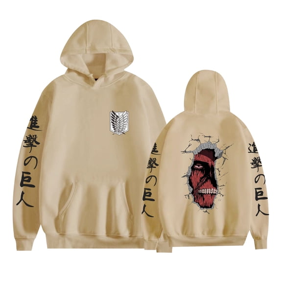 Duoxingbao  Cross-border Attack on Titan Wings of Liberty Casual Sweatshirt Autumn Winter Hoodie