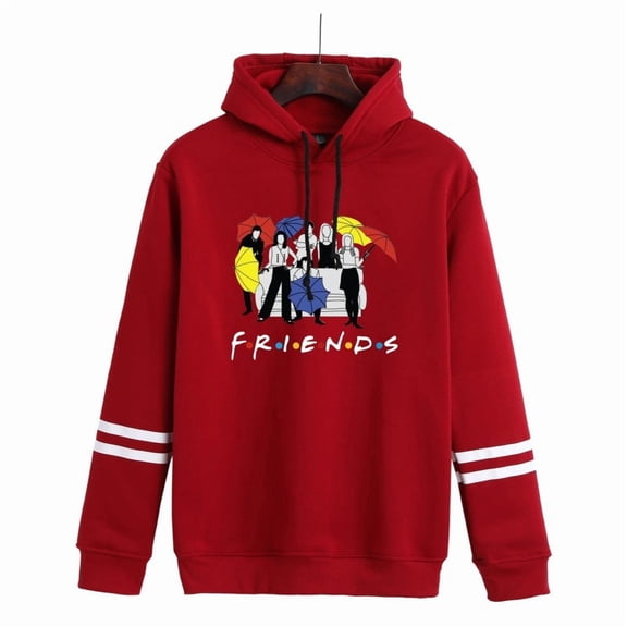 Duoxingbao Cross-border My Hero Academia Friends loose-fitting hoodie for teenagers and students unisex with double bars