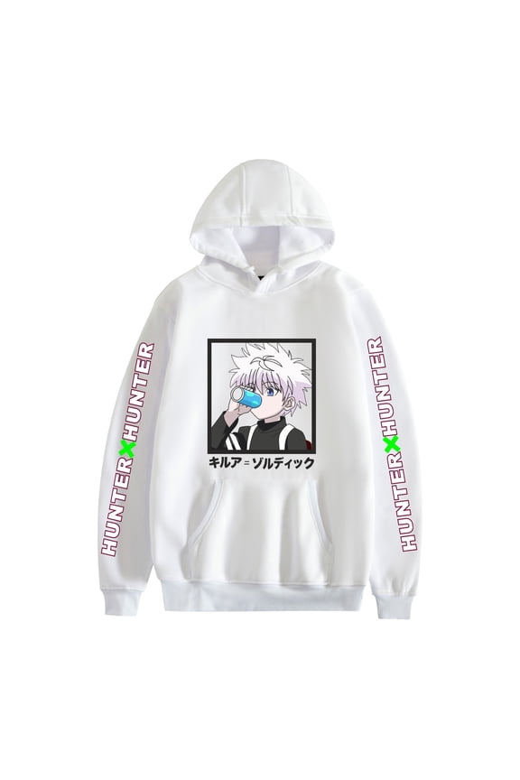 Cross-border hit: Hunter x Hunter cartoon anime HUNTER x HUNTER letter print autumn and winter men's and women's sweatshirt