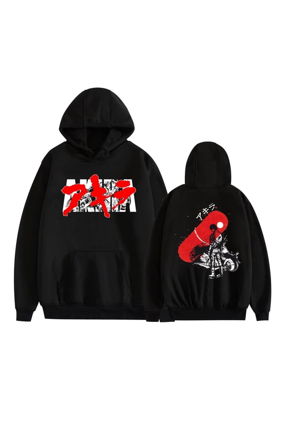 Cross-border hot selling hooded sweatshirt anime Akira Akira casual cotton autumn couple