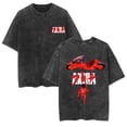 thumbnail image 1 of Duoxingbao  Cross-border hot selling washed T-shirt anime Akira Akira casual cotton summer couple short sleeve men and women, 1 of 7