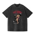 thumbnail image 1 of Duoxingbao  Cross-border washed T-shirt anime Fanma Baki casual cotton summer short-sleeved men and women, 1 of 7