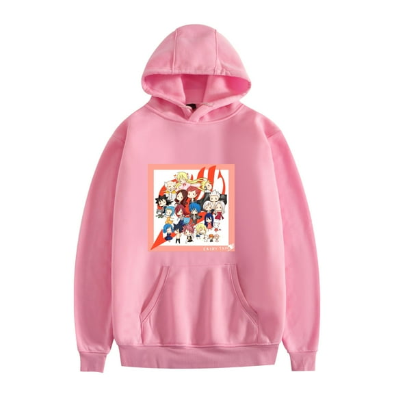 Duoxingbao  Fairy Tail Natsu Anime Merchandise Autumn/Winter Unisex Hooded Sweatshirt Long Sleeve