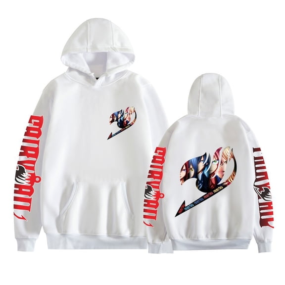 Duoxingbao  Fairy Tail Natsu Anime Merchandise Autumn/Winter Unisex Hooded Sweatshirt Long Sleeve